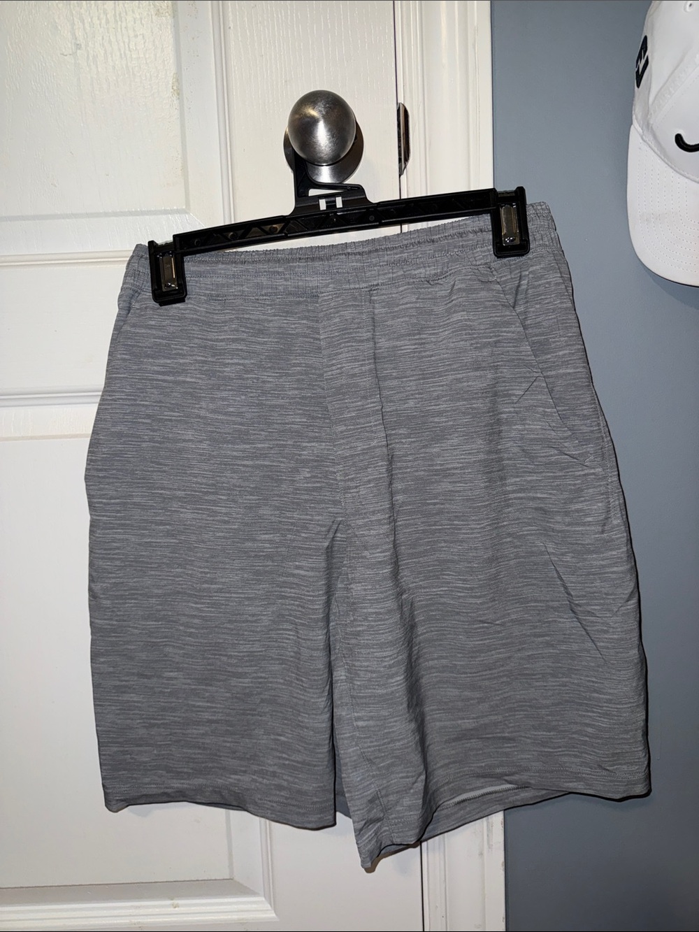 lululemon athletica Men's Heather Gray Athletic Shorts